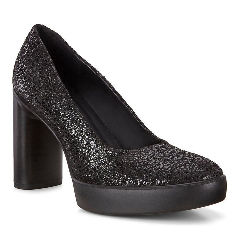 Pumps Ecco Shape Sculpted Motion 75 Para Mujer,Negras,146709-ZAN